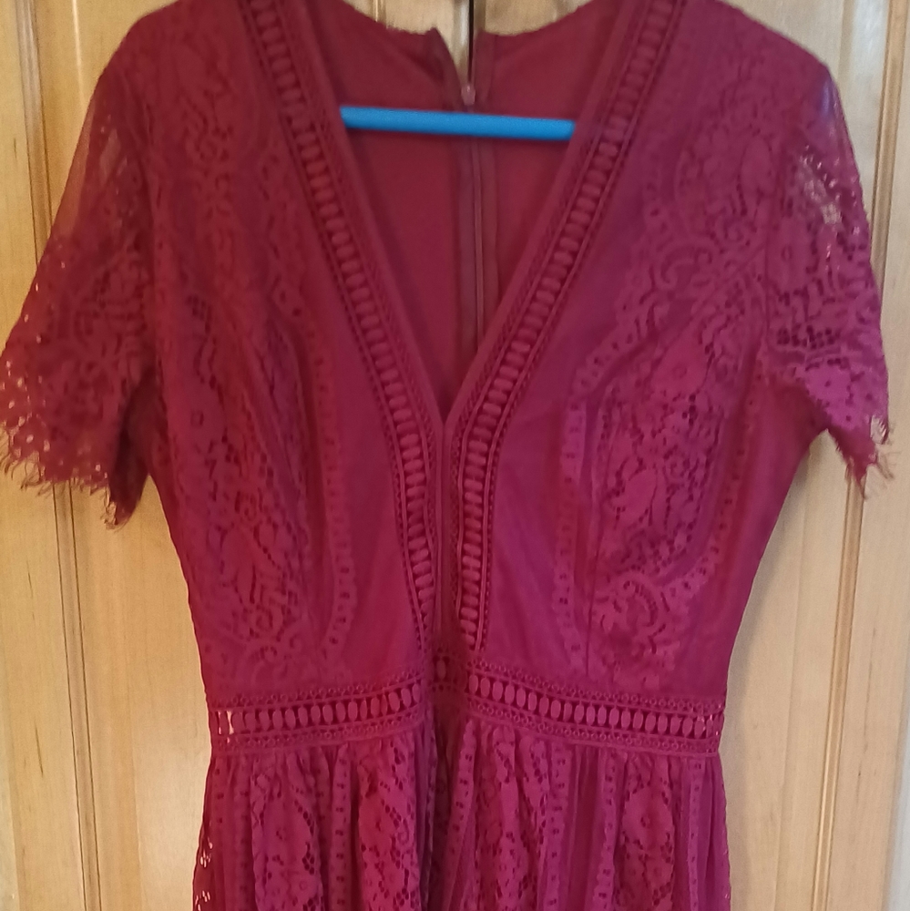 Beautiful lace long dress